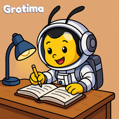 Grotima meningkatkan konsentrasi belajar anak