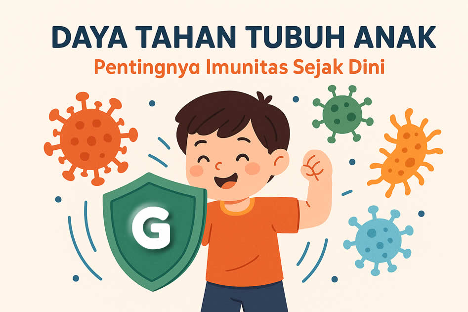 Pentingnya imunitas sejak anak dini