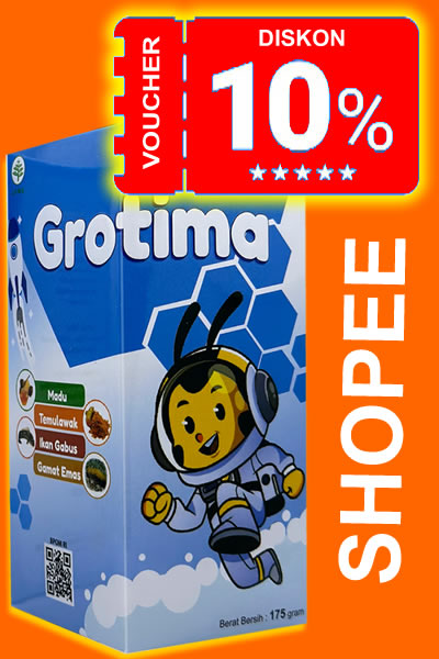 Diskon Grotima Vitamin Anak