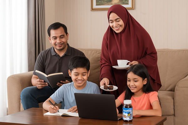 waktu berkualitas bersama keluarga