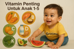 Vitamin Penting untuk Anak Usia 1–5 Tahun: Panduan Lengkap untuk Orang Tua Bijak