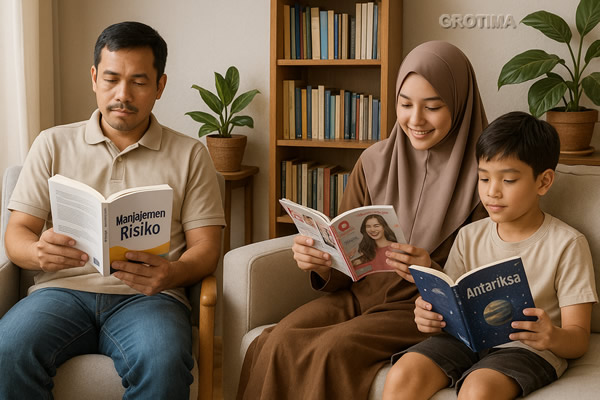 sudut membaca dan kebiasaan membaca sejak dini