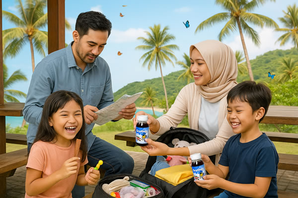 grotima menemani liburan keluarga