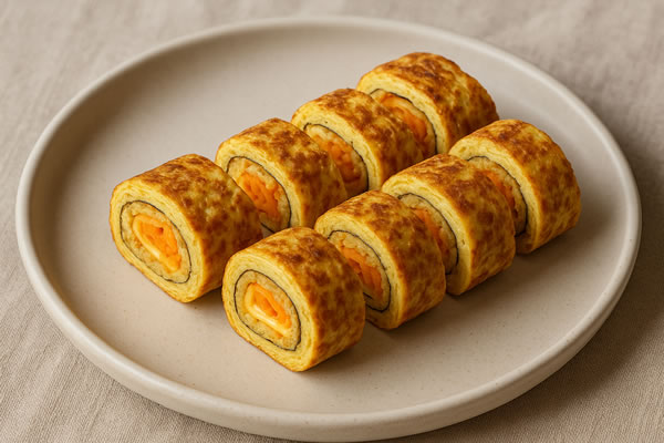 camilan sehat omelet tempe