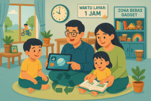 Mengelola Waktu Layar Anak: Kunci Tumbuh Kembang Optimal di Era Digital