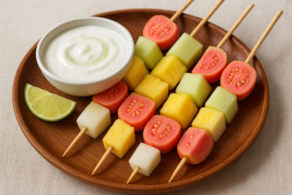 camilan sate buah sehat untuk anak